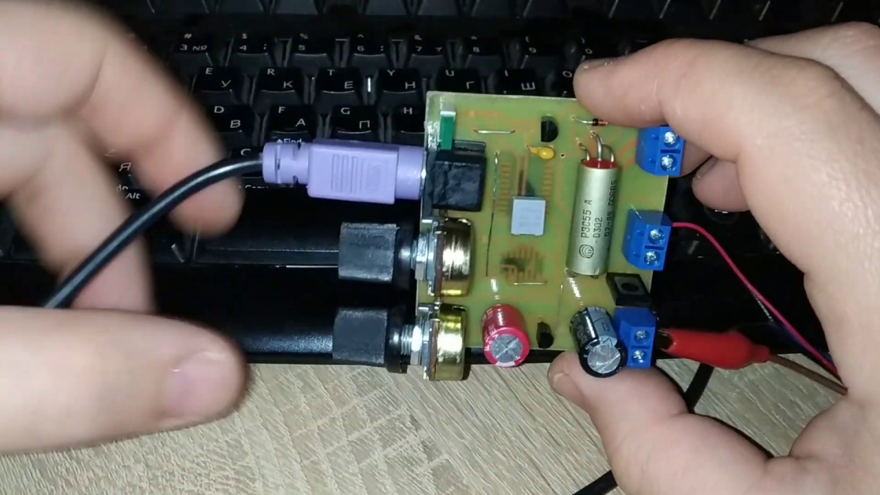 Апгрейд датчика кода морзе ps/2