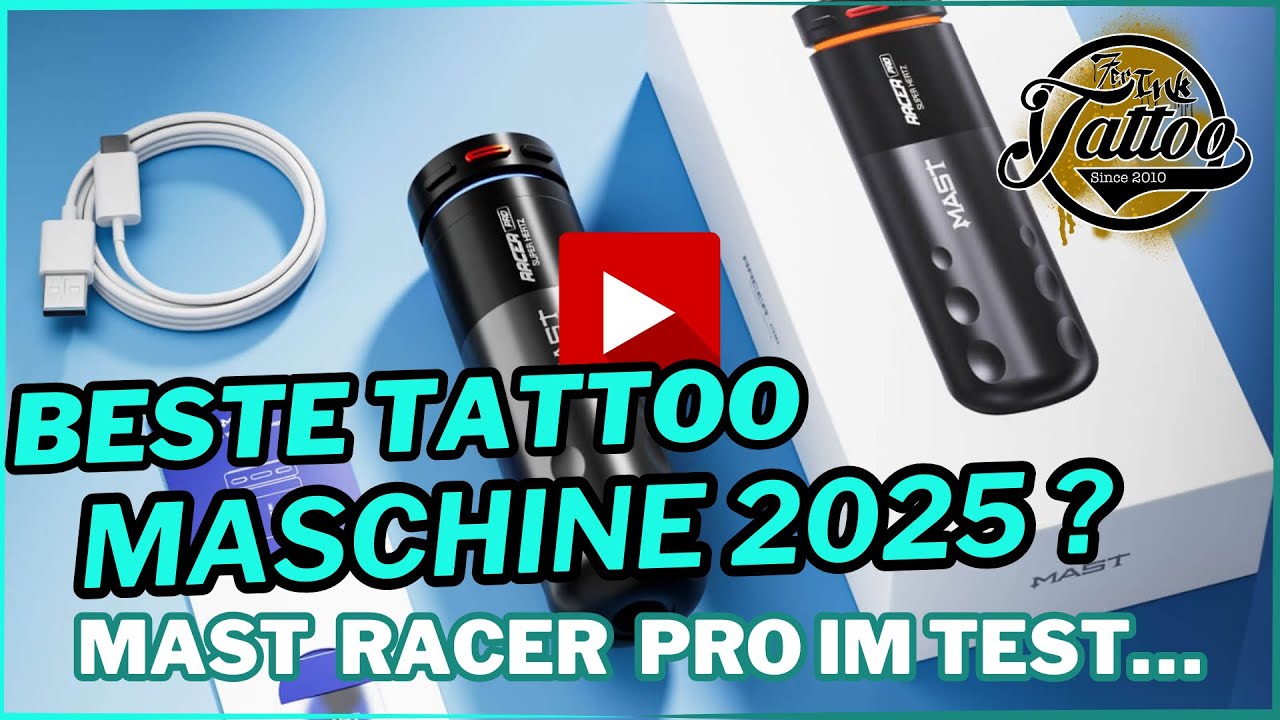 Beste Tattoo Maschine 2025? Mast Racer Pro im Test!