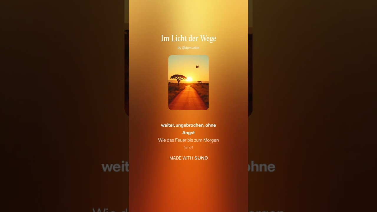 Im Licht der Wege