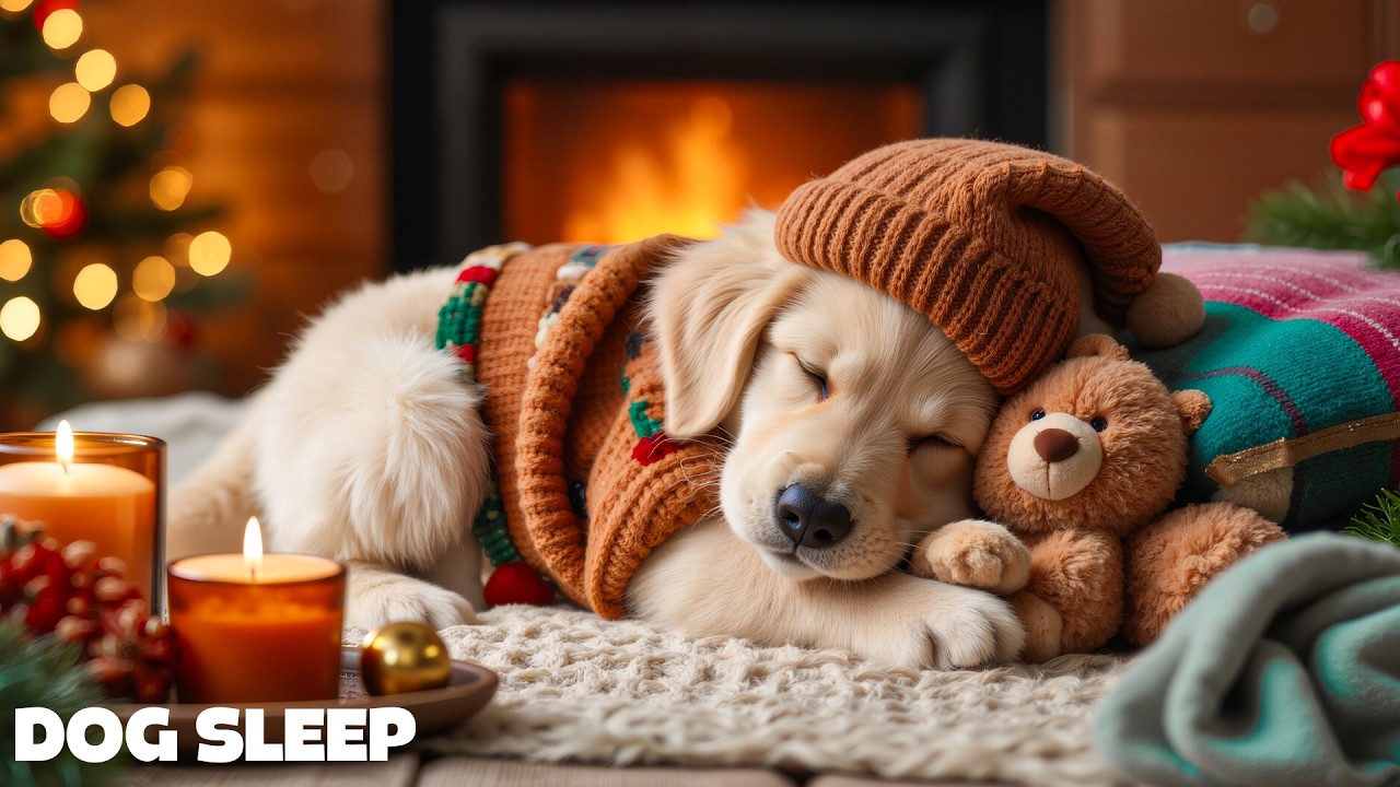 12 Hours Of Dog Calming Music 🐶💖 Healing Dog Sleep Music🧸Relaxation for Dogs ❄️ No Ads