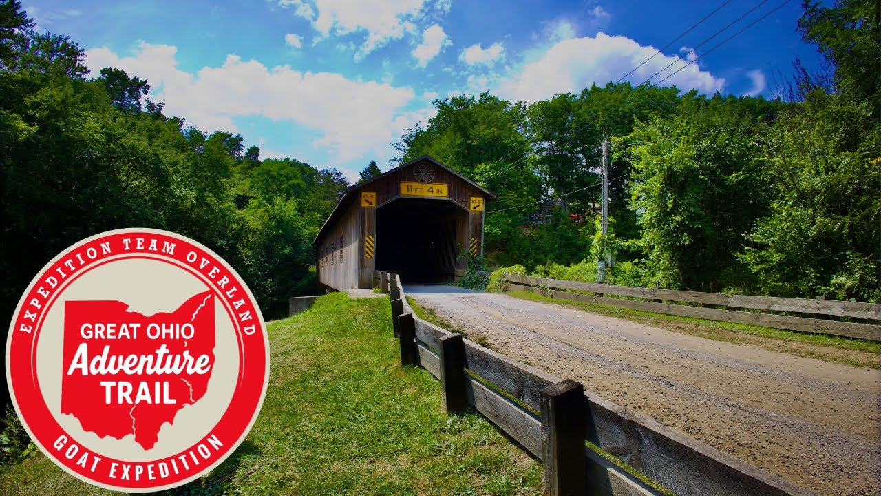 Крытые мосты Огайо: GOAT Great Ohio Adventure Trail