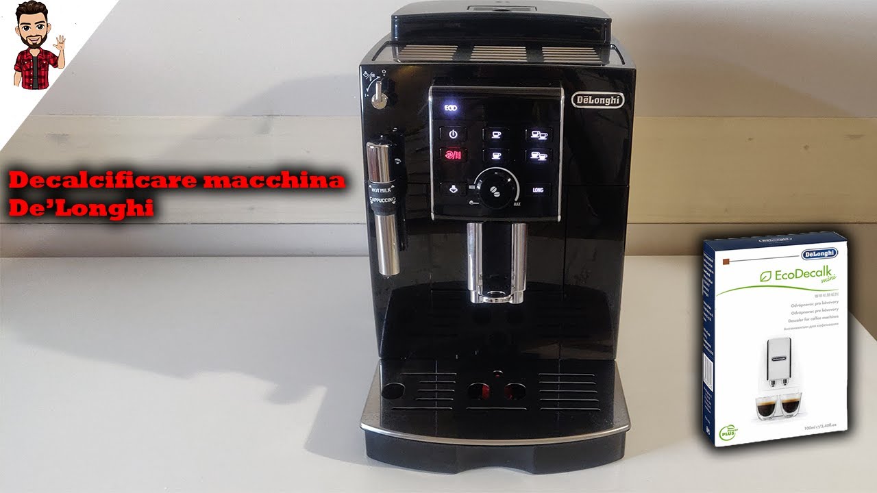 Decalcificazione macchina caffè De'Longhi