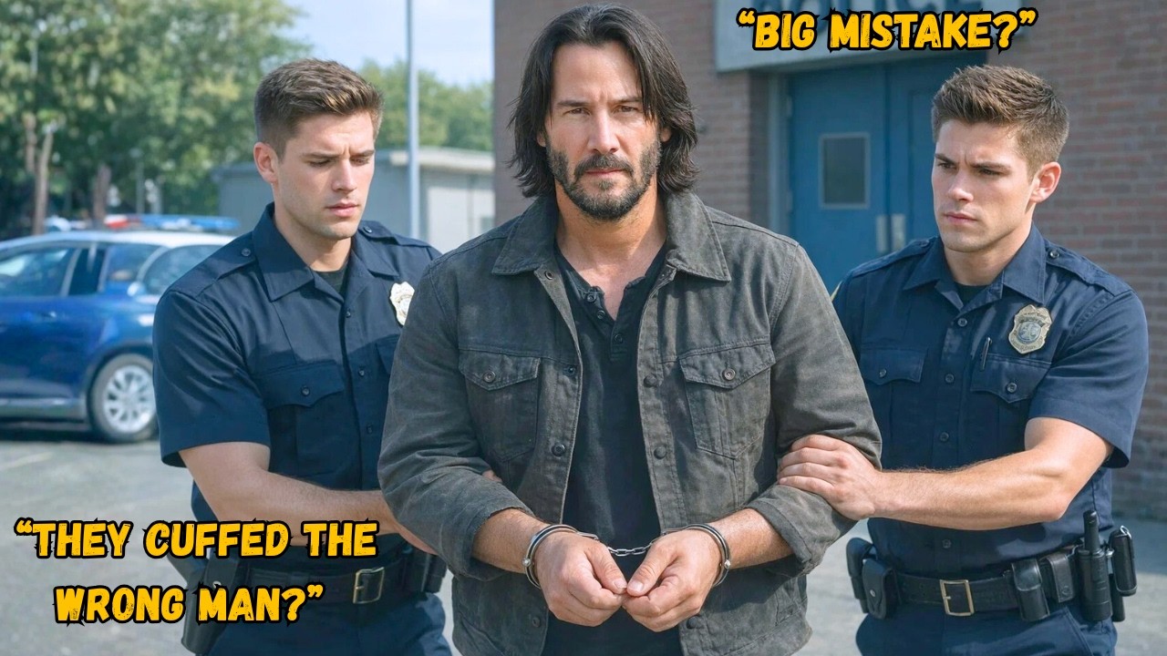 COPS HANDCUFF KEANU REEVES— WITHOUT KNOWING HE’S THEIR NEW CHIEF!