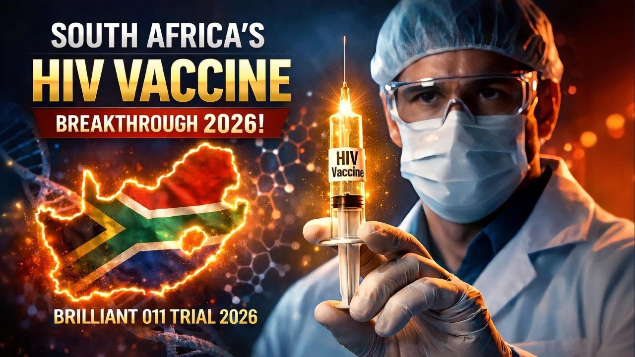 Вакцина против ВИЧ в Южной Африке 2026: Началось блестящее испытание BRILLIANT 011.