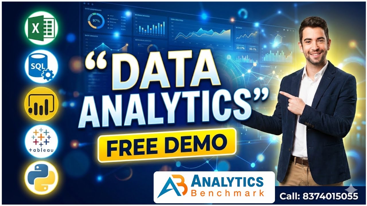 Data Analytics &ndash; Free Demo | Analytics Benchmark | 8374015055