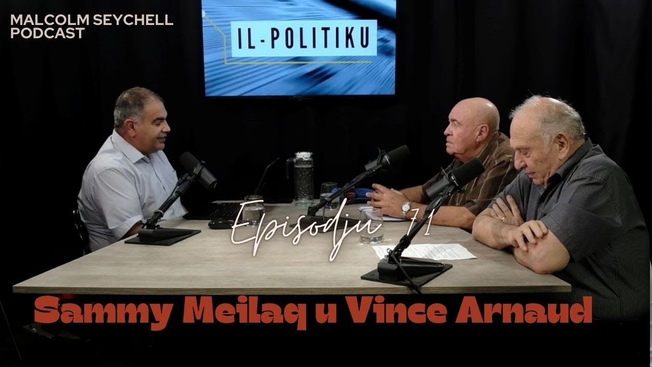 Episodju 71 “Il-Politiku” Mistidnin, Sammy Meilaq u Vince Arnaud mill-Front Maltin inqumu.