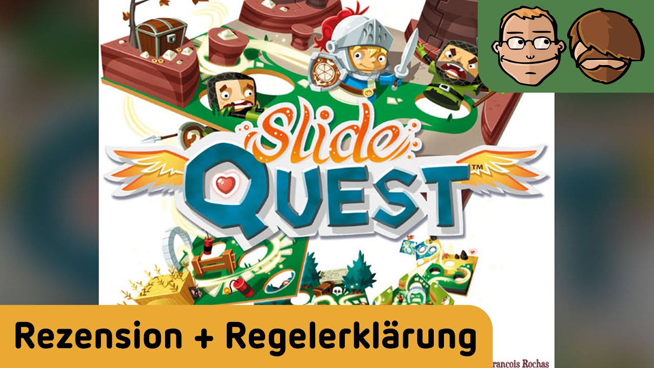 Slide Quest - Brettspiel - Review und Regelerklärung