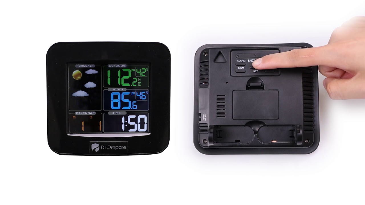Dr. Prepare | Digital Home Weather Station with A 5