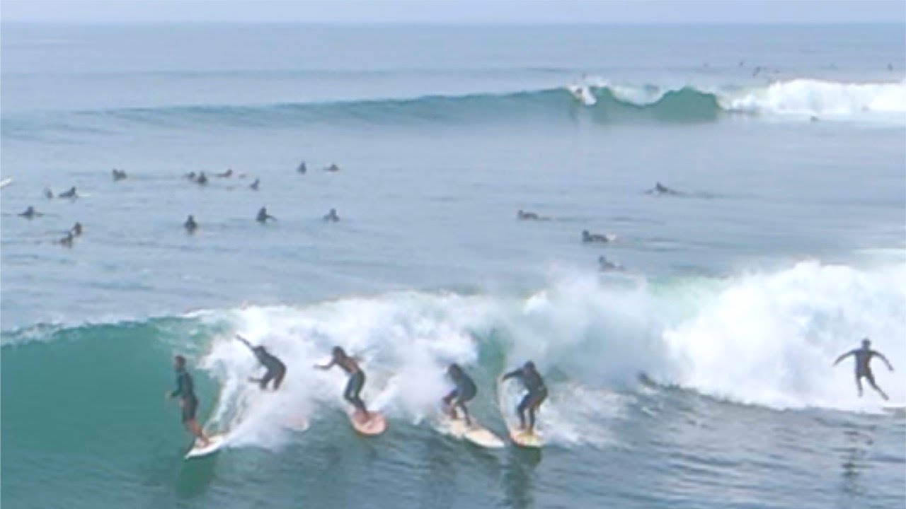 Surfing Malibu 