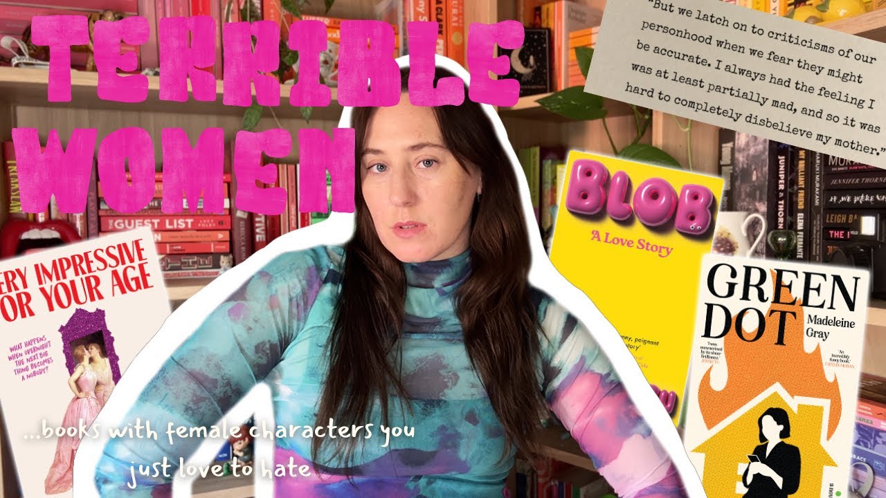 unlikable female character literary book recommendations (aka my favorite terrible women)