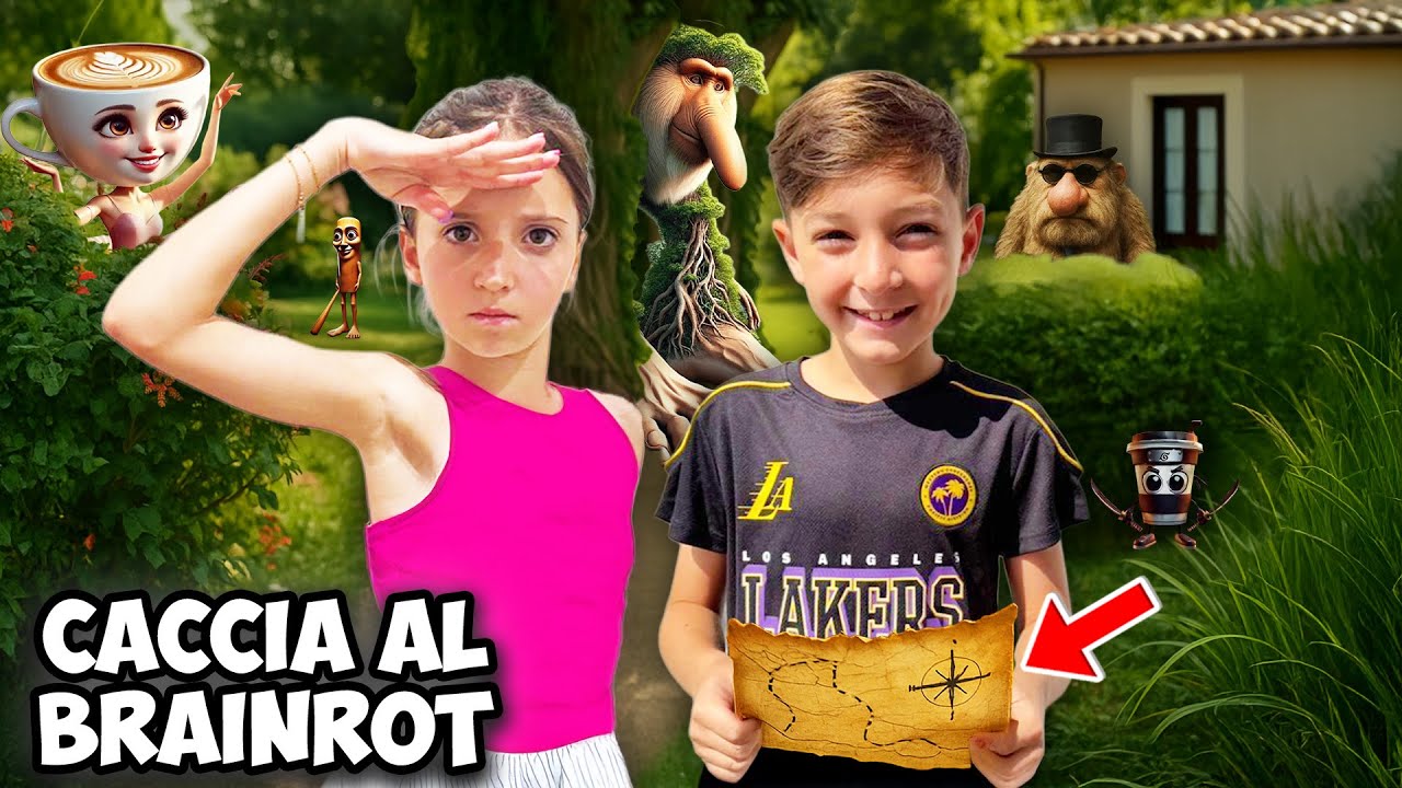 VLOGVI! CACCIA AL TESORO CON LE CARTE BRAIN ROT, APRIAMO TUTTE LE CARTE BRAIN ROT..