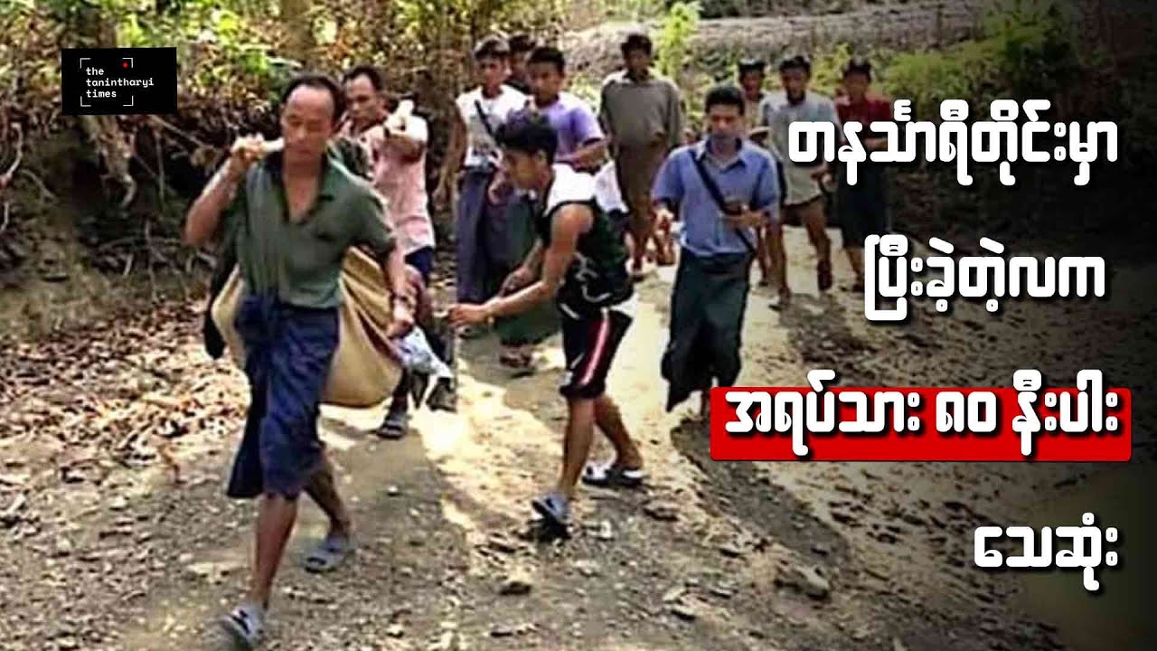 တနင်္သာရီတိုင်းမှာ ပြီးခဲ့တဲ့လက အရပ်သား ၈၀ နီးပါး သေဆုံး