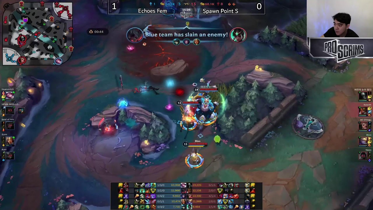 Pro Scrims Day 30! Evaløm Rush Central vs Evaløm Wisteria + Echoes Fem vs Spawn Point Social
