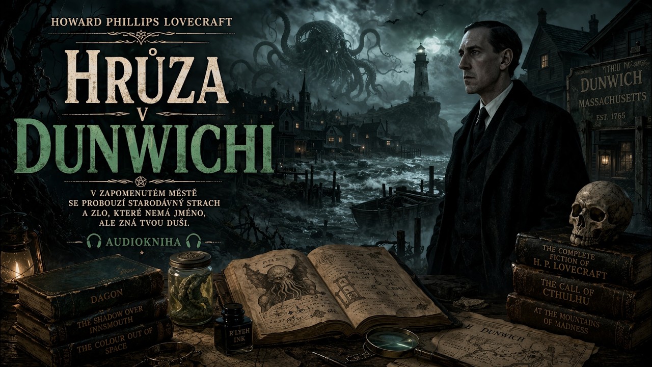 🎧 Hrůza v Dunwichi- Howard Phillips Lovecraf | Audiokniha česky