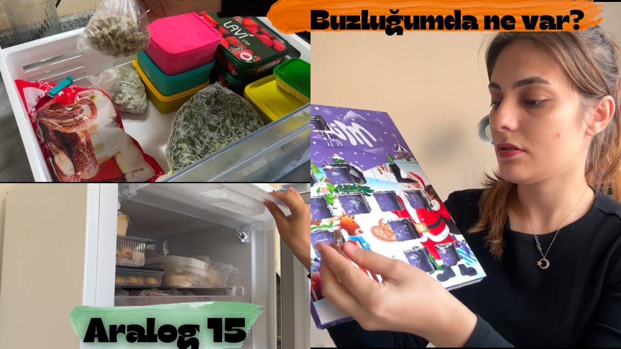 Aralog 15 , Buzluğumda Ne Var ? Çikolata Takvimi
