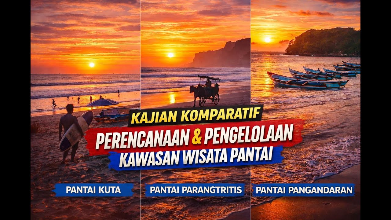 Kajian Komparatif Perencanaan & Pengelolaan Kawasan Wisata Pantai