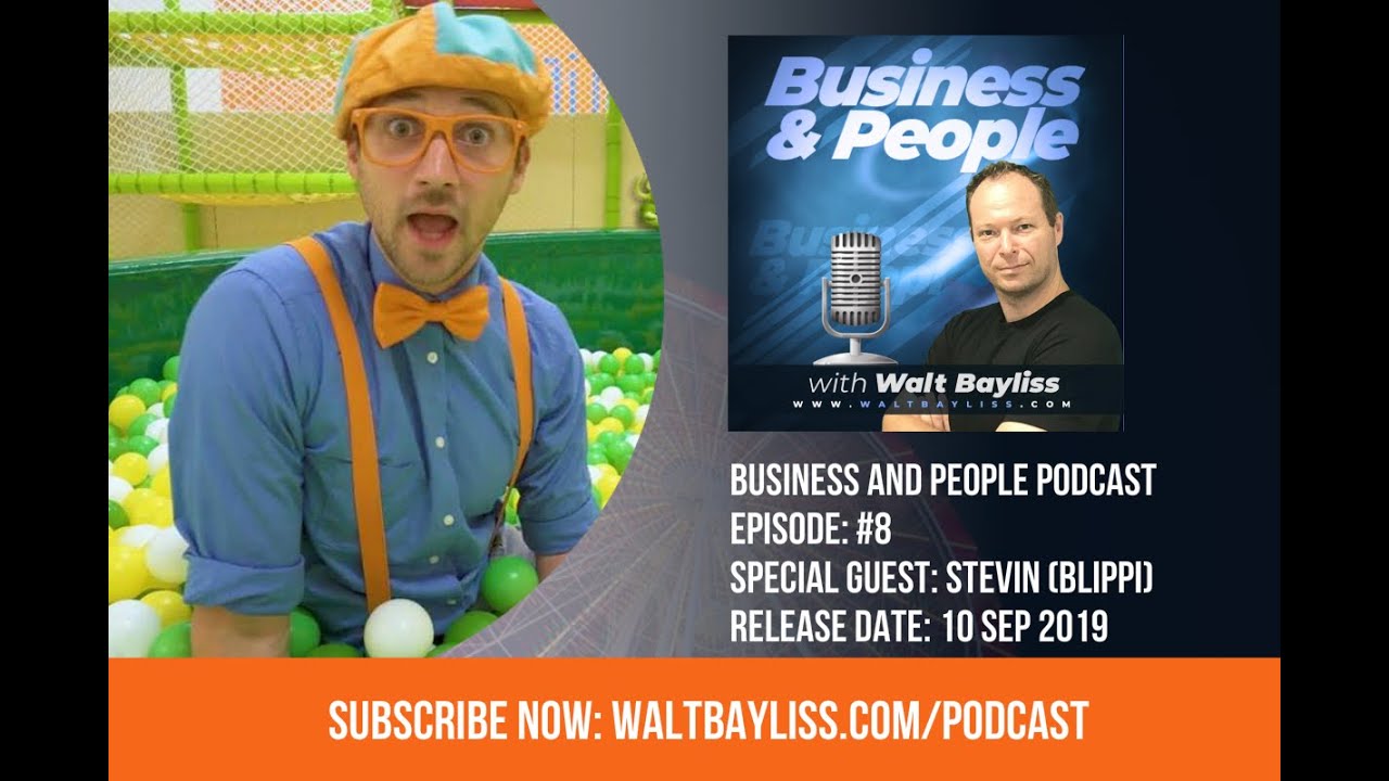 Stevin John is BLIPPI How to be a childrens Youtuber