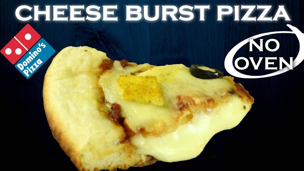 Make Cheese Burst Pizza (NO OVEN) like Domino's at home| Cheese Sauce| Tortilla| Pizza in Kadai