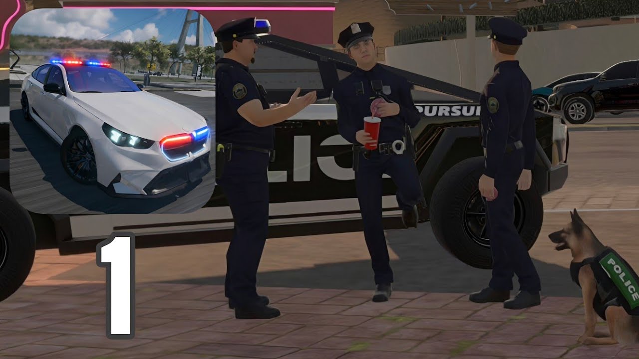 Police Simulator Patrol - Gameplay Walkthrough Part 1 - Chapter 1 (Android, iOS)