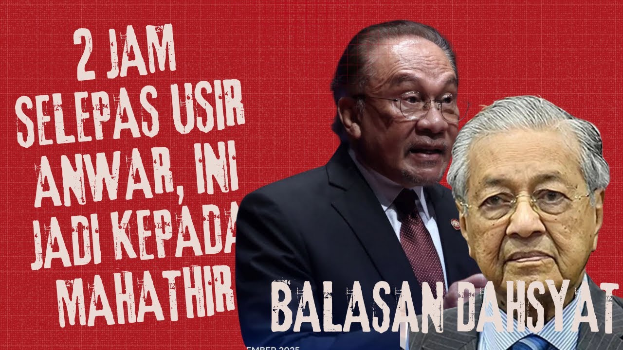 2 jam selepas MAHATHIR USIR ANWAR, ini BERLAKU DI PARLIMEN