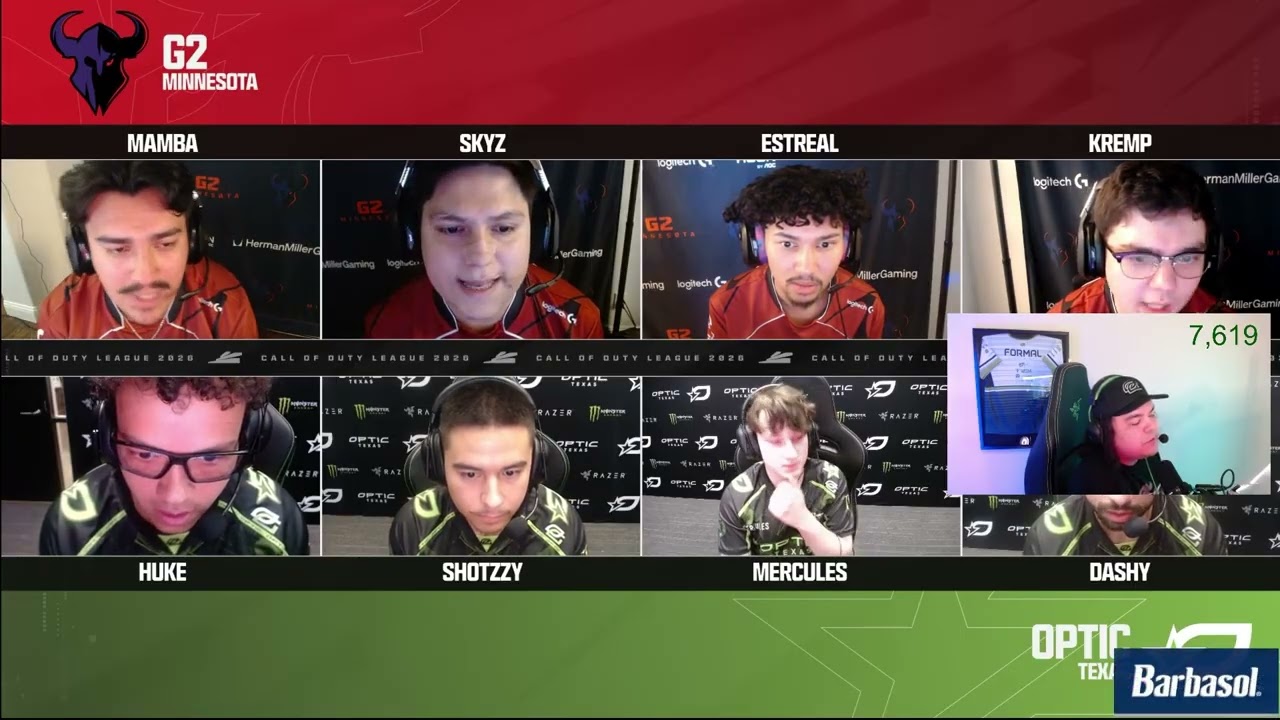 FormaL & Nadeshot React to OpTic's Insane Reverse Sweep Against G2! 🔥