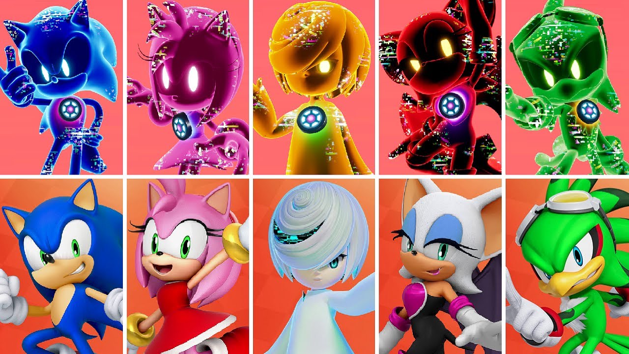 All Secret AI Characters - Sonic Racing CrossWorlds (Gameplay Showcase)
