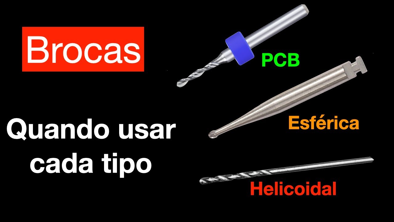 Brocas, os tipos mais comuns e como utilizar [Ferramentas para o modelismo]