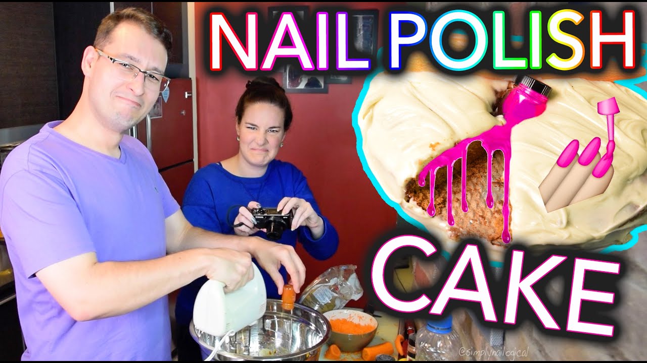 Baking a CAKE with NAIL POLISH