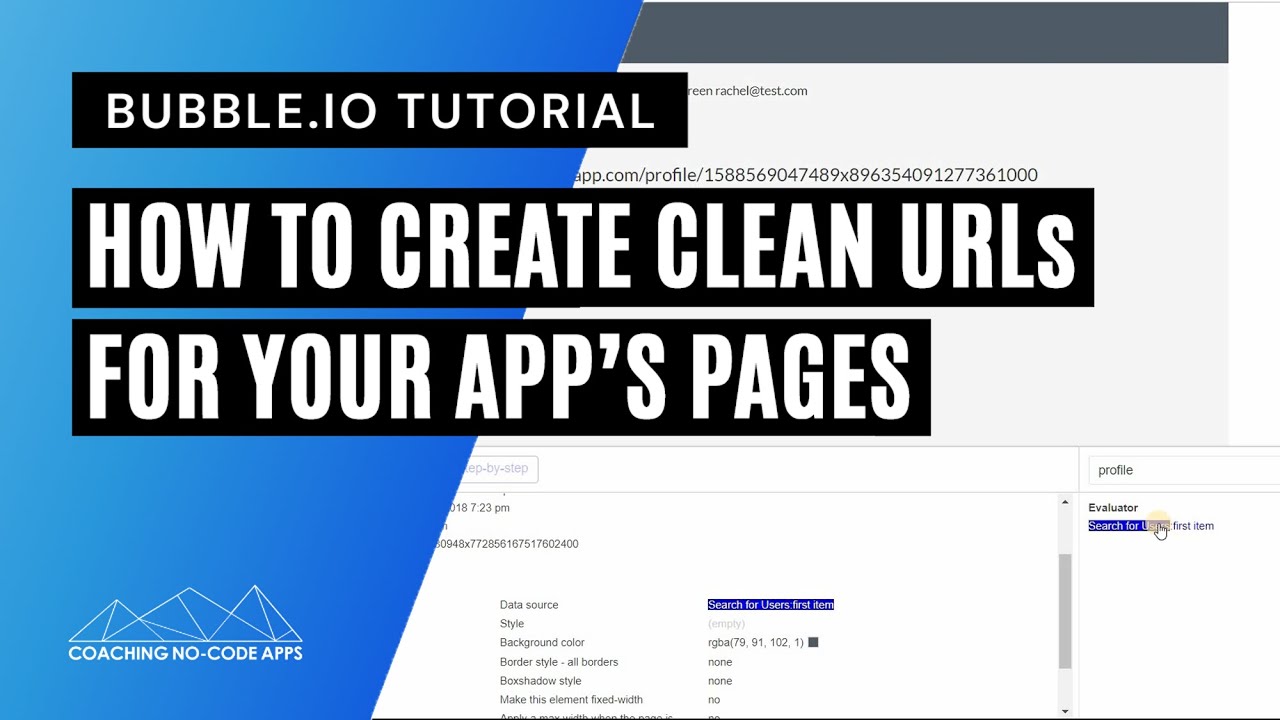 How to Create Clean URLs for Your Bubble App's Pages