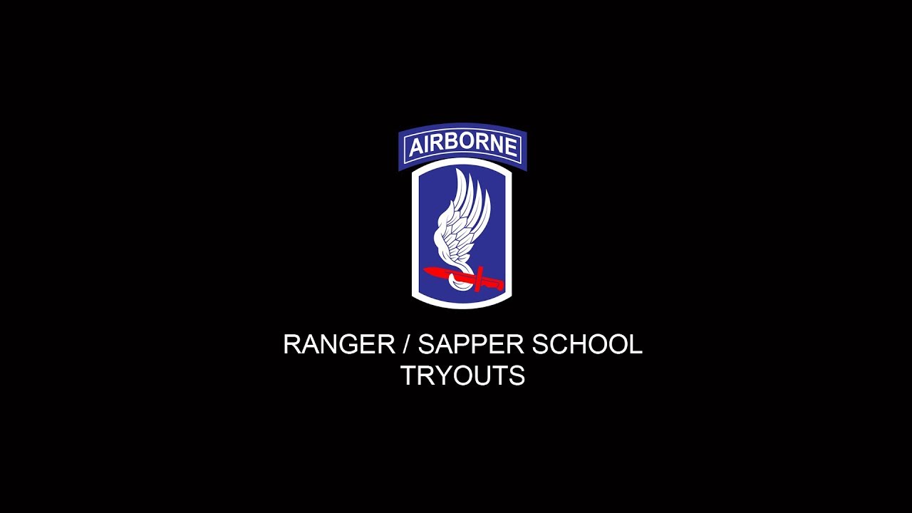 U.S. ARMY RANGER / SAPPER School Tryouts