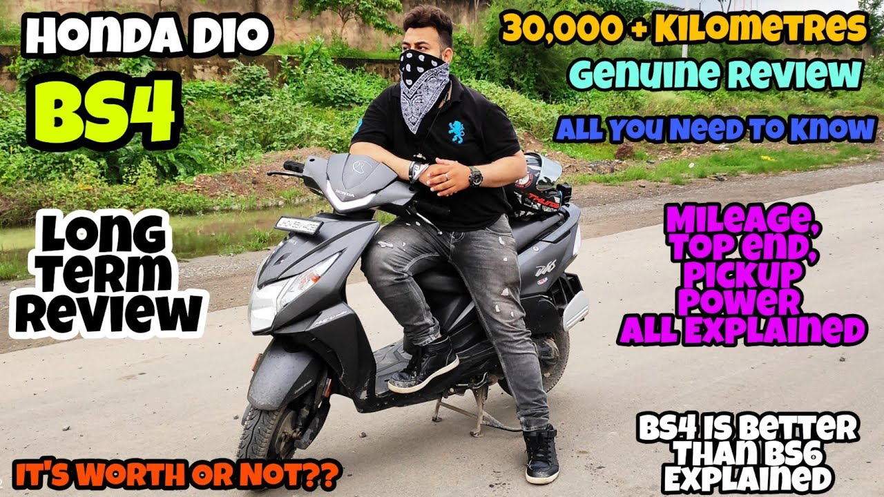 HONDA DIO BS4 30,000+KMS Genuine Review| All You Need To Know|It's Worth Or Not|Full Details Checkup