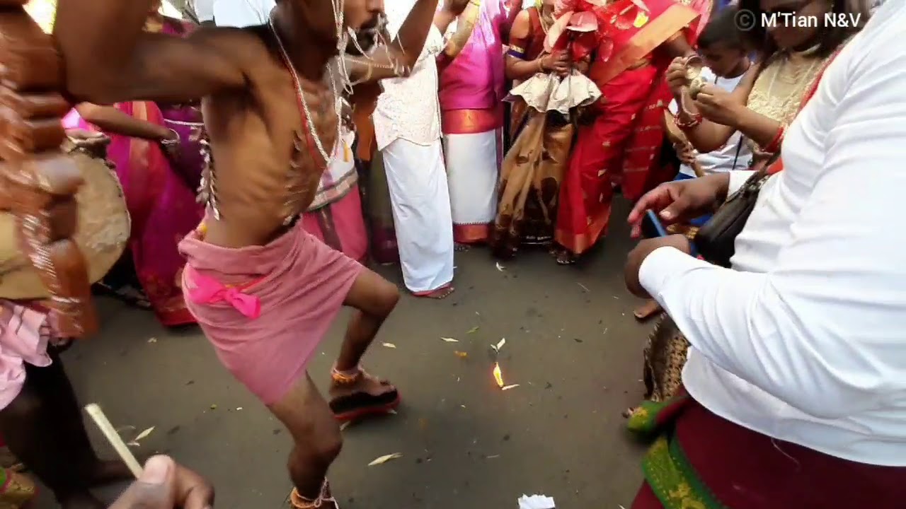 Sittirai Cavadee 2019 at Kovil Montagne Quatre Bornes🇲🇺