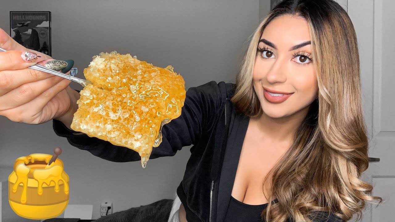 ASMR Español | COMIENDO PANAL DE MIEL (Eating Sounds Relajantes)