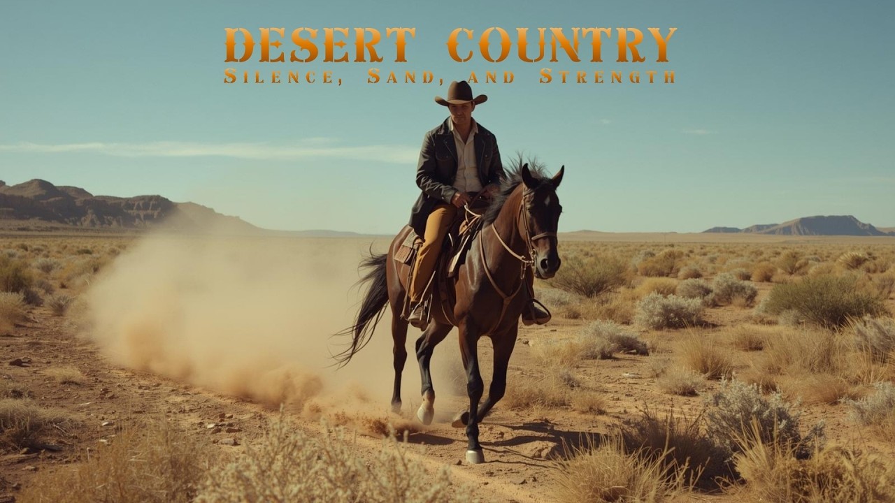 Desert Echoes: Epic Cowboy Country Journey Across the Golden Sands