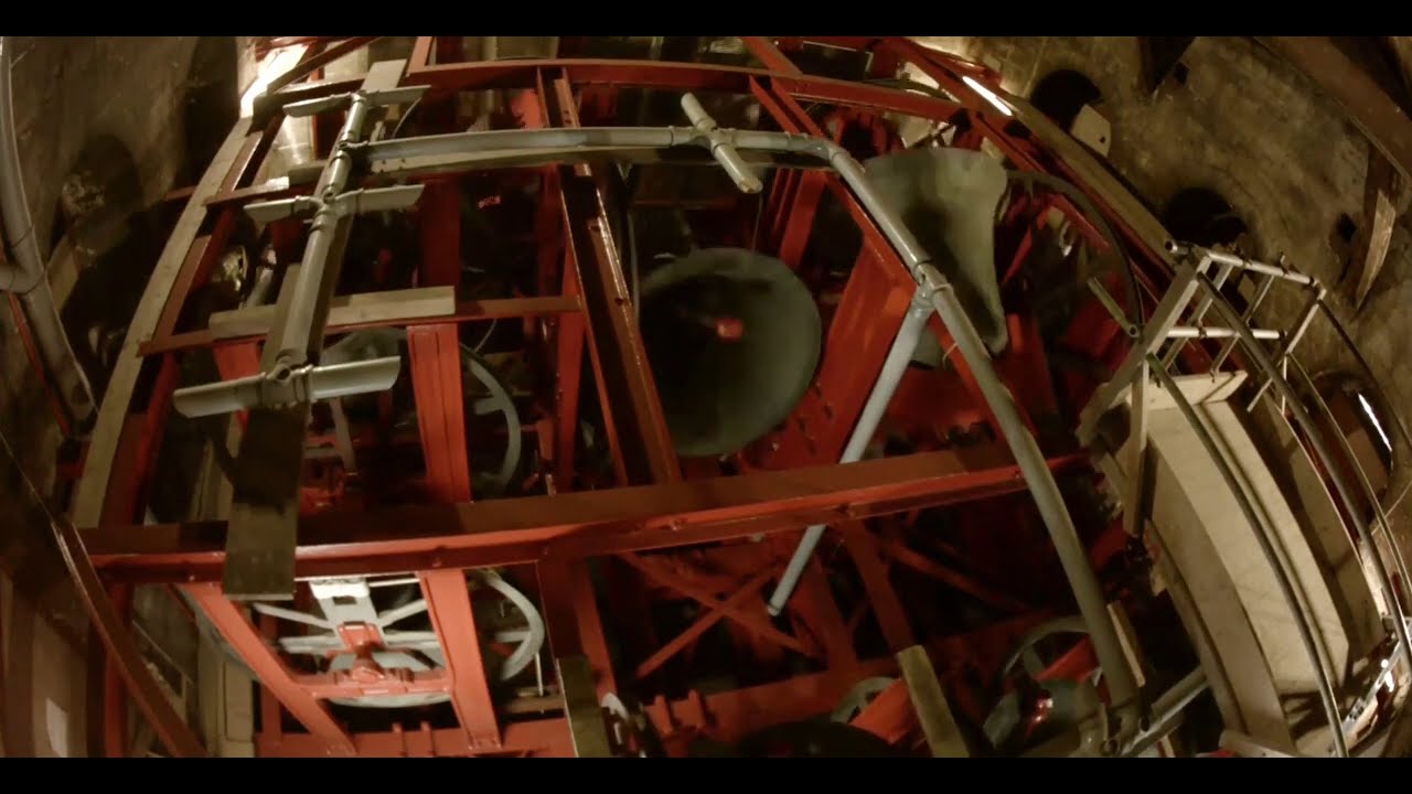 Bell Ringing in the Belfry at Exeter Cathedral