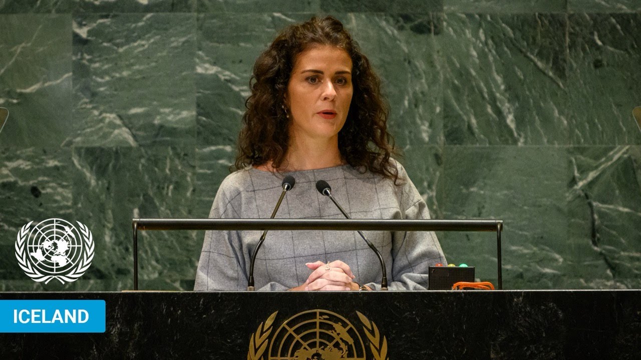 🇮🇸 Iceland - Foreign Minister Addresses United Nations General Debate, 79th Session | #UNGA