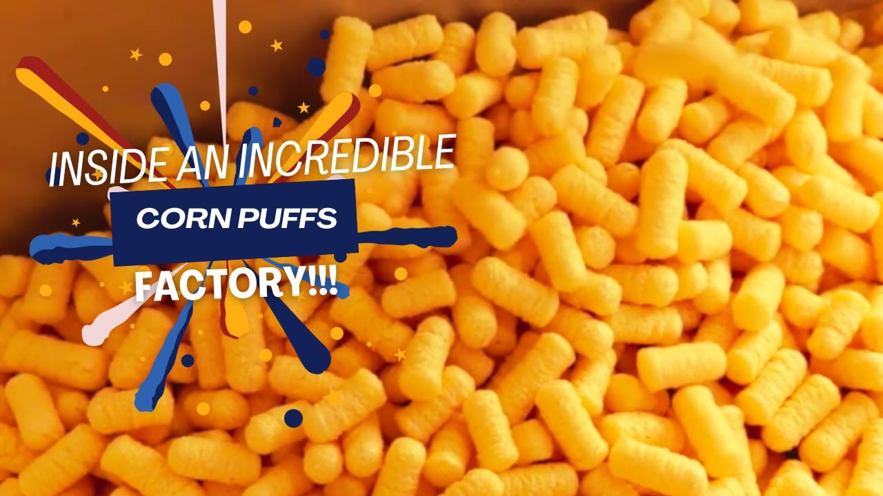 Inside an Amazing Corn Puff Factory | Modern Food Processing Machines ➤16