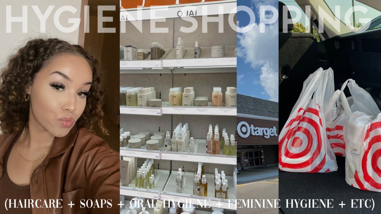 Hygiene Shopping @Target!!  (Scrubs + Moisturizers + Shave stuff + etc..)