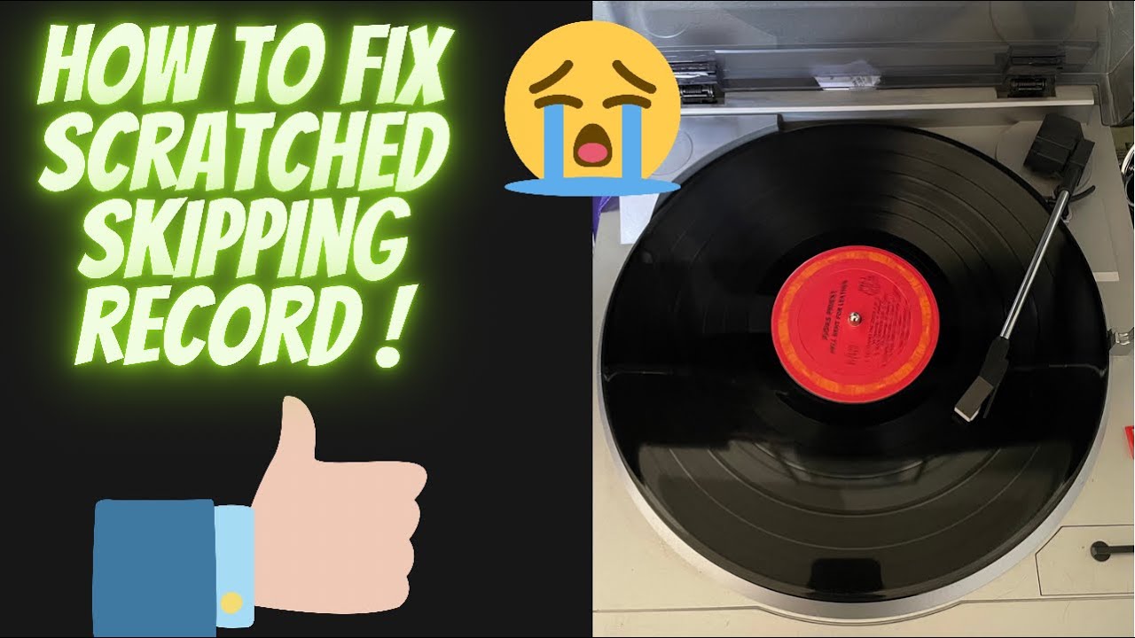 I Fixed My Scratched Vinyl Records at Home
