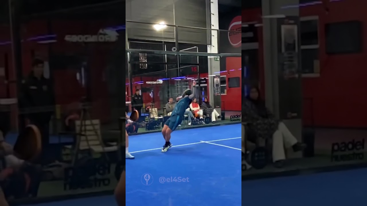💣 MOST EXPLOSIVE PADEL SMASH? #shorts - the4Set