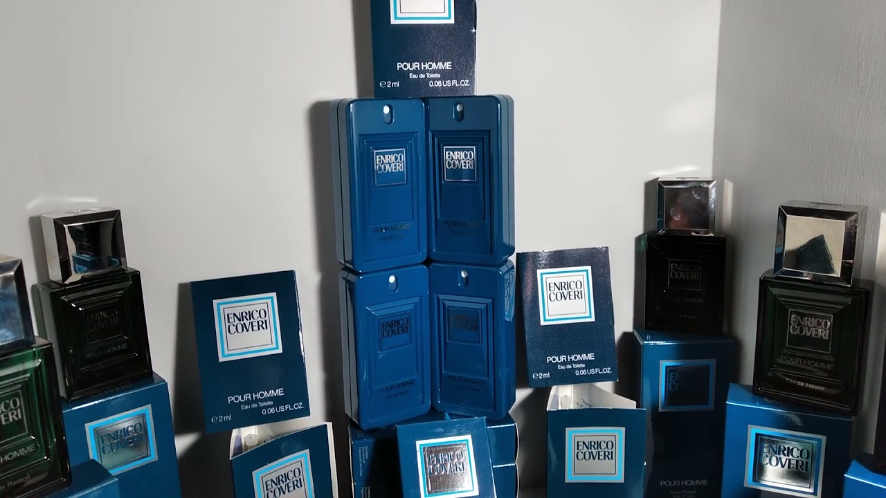 ENRICO COVERI POUR HOMME (VERSION DE 1984) ORIGINAL