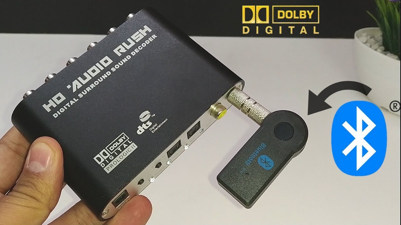 HD Audio Rush 5.1 Dolby Decoder | How to Connect TV / Mobile to Home Theater