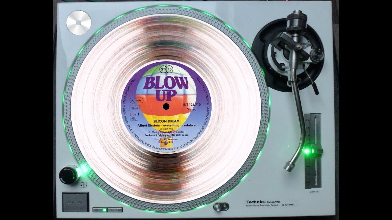SILICON DREAM - ALBERT EINSTEIN - EVERYTHING IS RELATIVE (RUSSIAN-MIX) (℗1987 / ©2016)