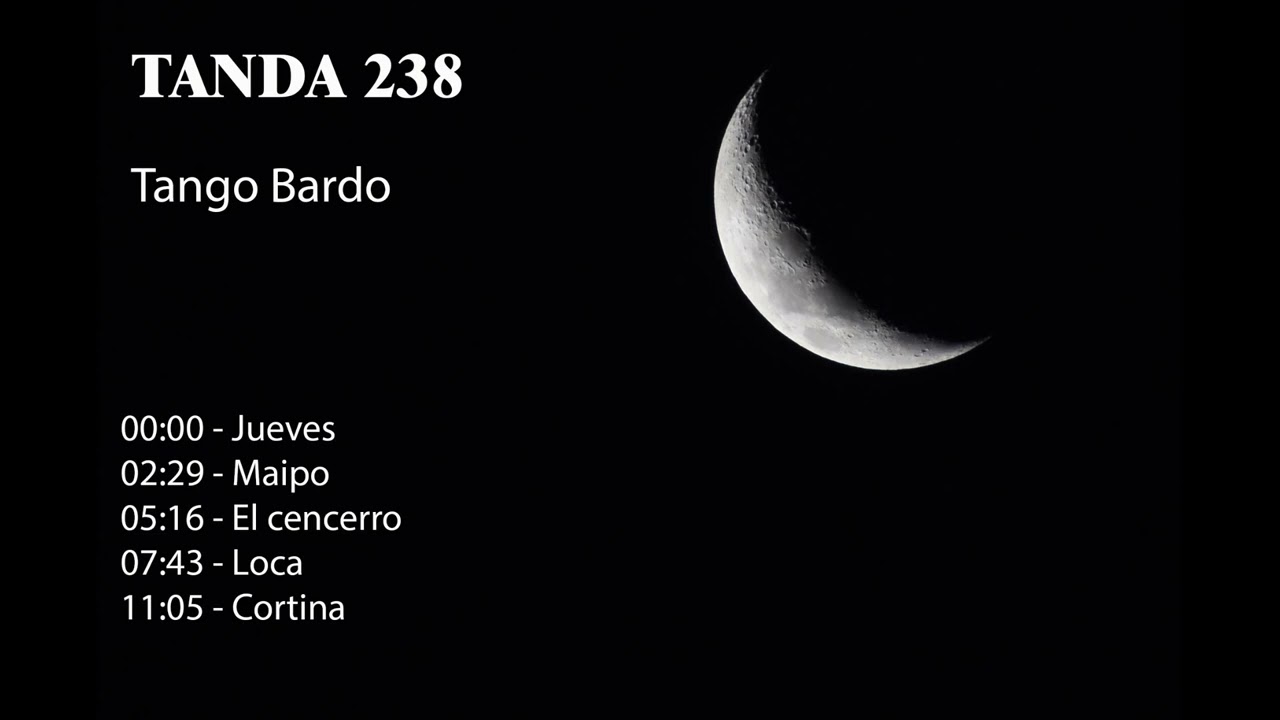 Tanda 238 - Tango Bardo