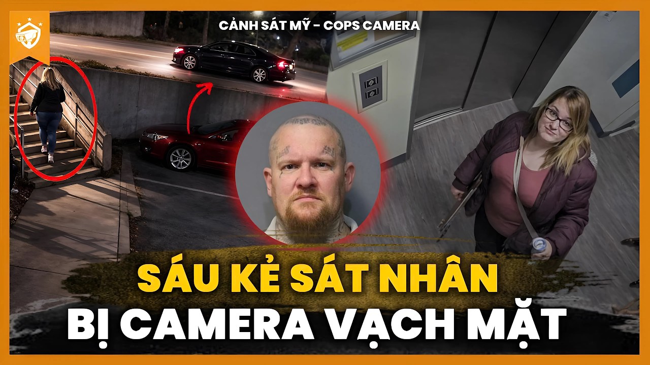 Camera Ghi Lại Khoảnh Khắc Cô Gái Trẻ Rơi Vào Cạm Bẫy Của 6 Kẻ 