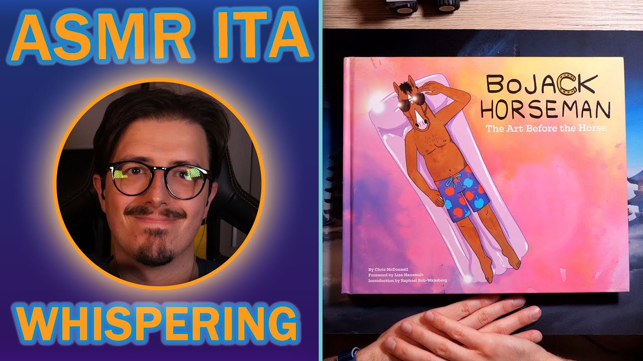 ASMR ITA: Sfogliamo l'ARTBOOK di Bojack Horseman 🎨🐴
