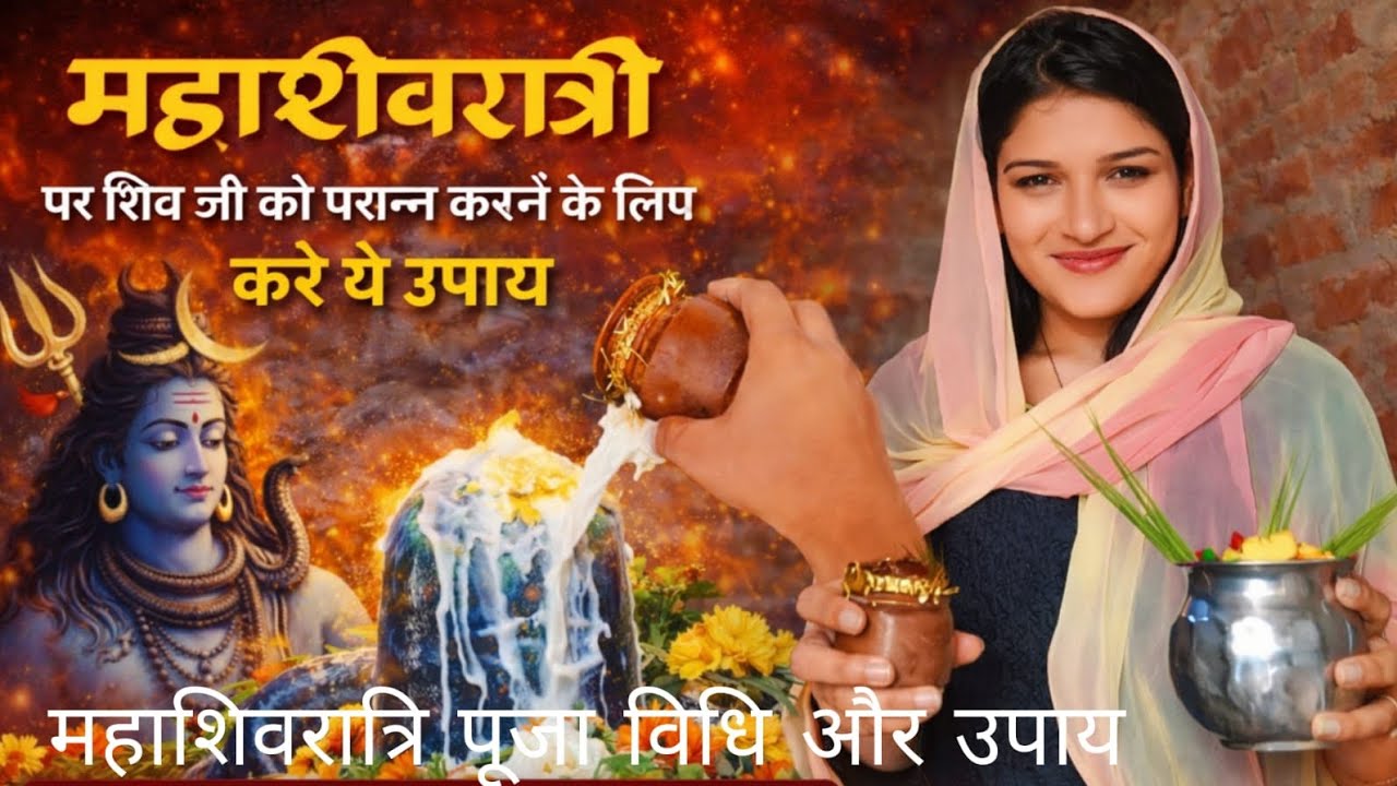 महाशिवरात्रि स्पेशल: शिव जी को प्रसन्न करने के आसान उपाय | Mahashivratri 2026 शिव पूजा विधि जलाभिषेक