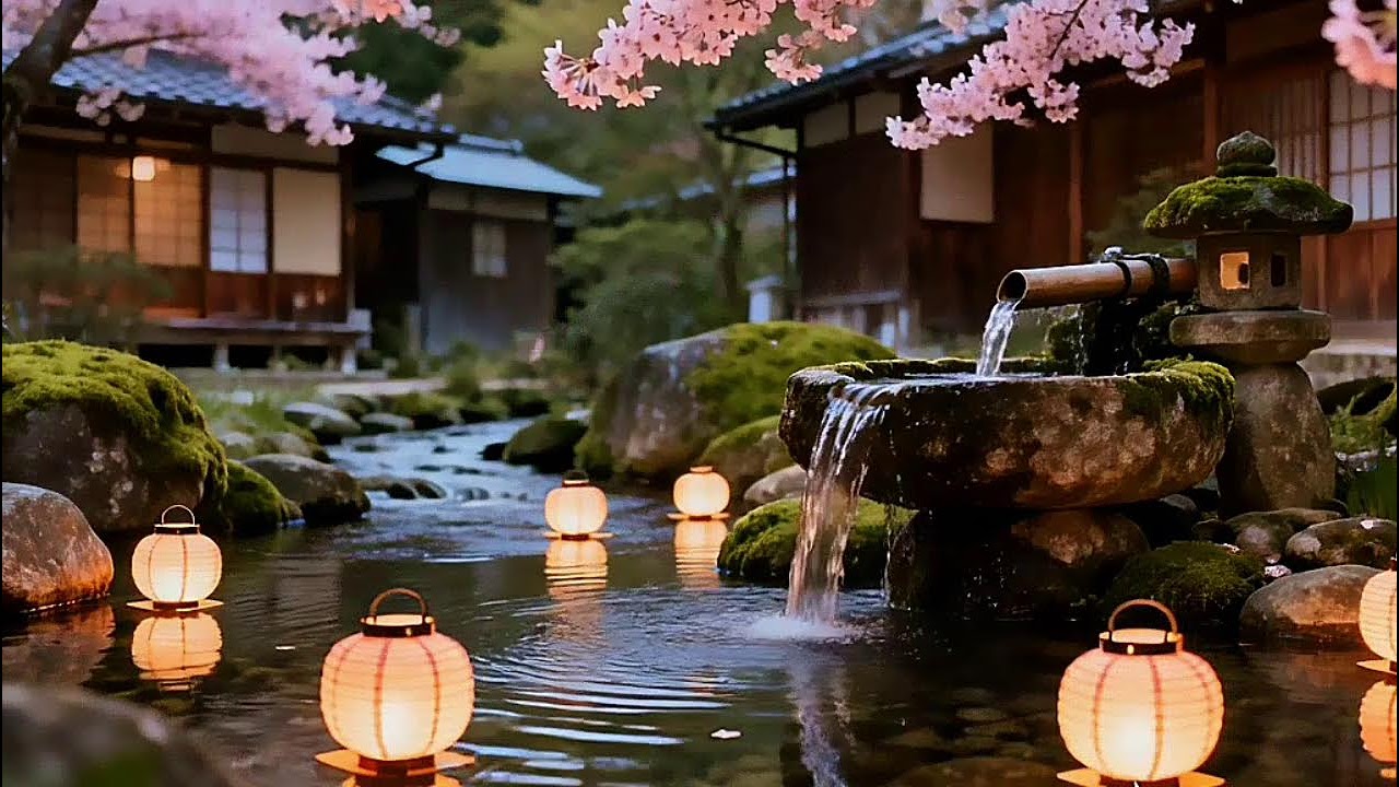 Deep Sleep Music with Water Sounds – Stress Relief & Calm Mind 🌌💤