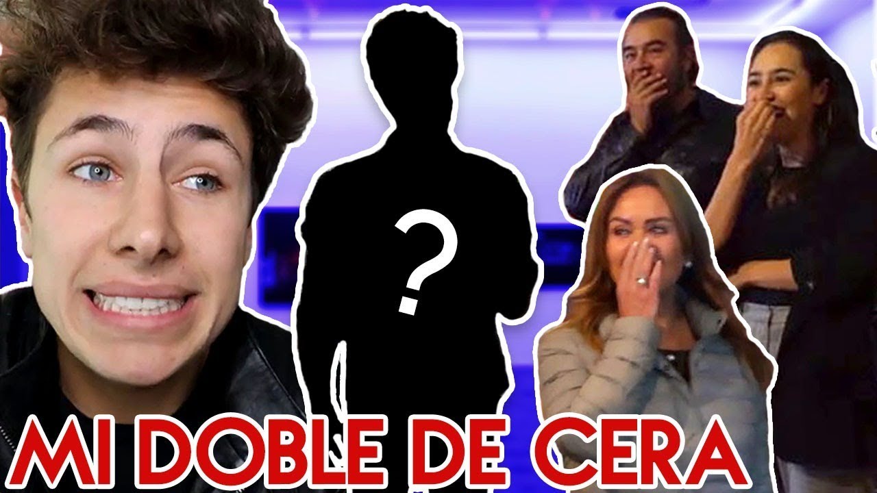 MIS PAPÁS RECCIONAN A MI FIGURA DE CERA / Juanpa Zurita