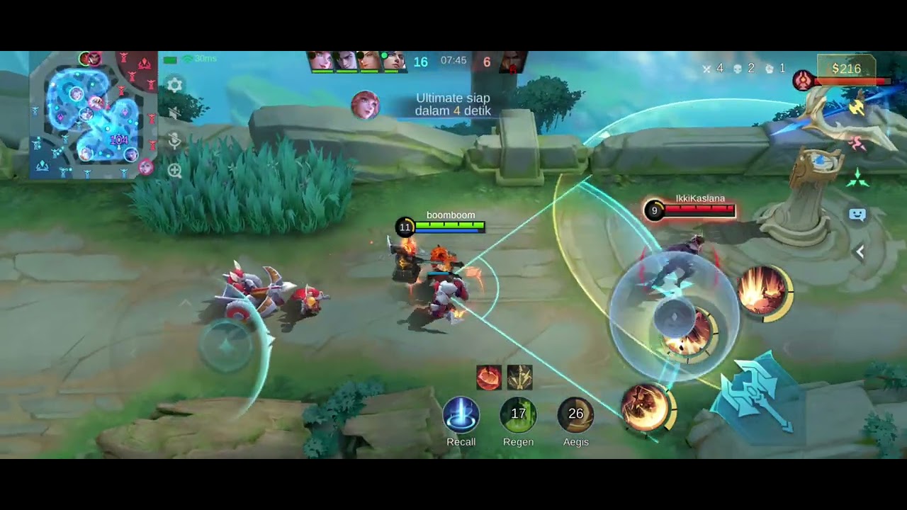 Aulus vs Tank #mobilelegends #mlbb #mlbbhighlights